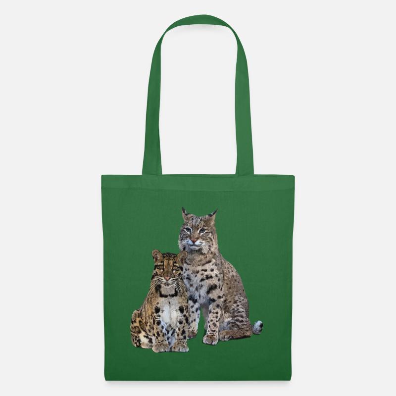 Nebelparder und Luchs - Stoffbeutel - Fichte