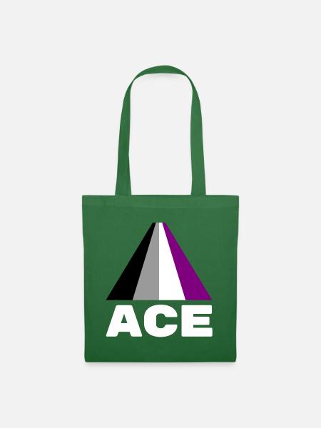 Asexuell, Asexualität, Ass - Stoffbeutel - Fichte