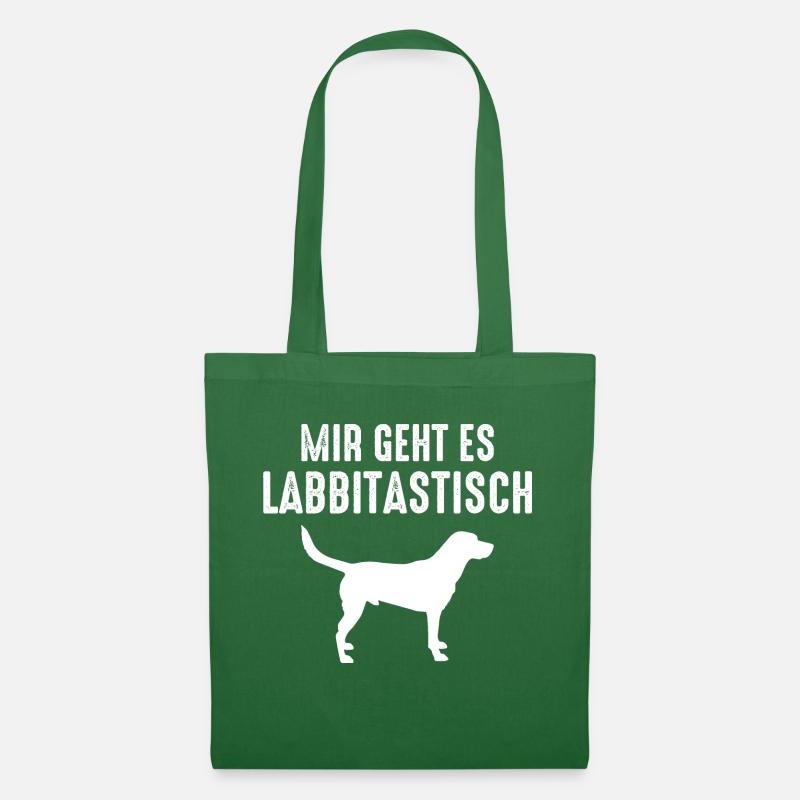 Mir geht es Labbistisch - Stoffbeutel - Fichte