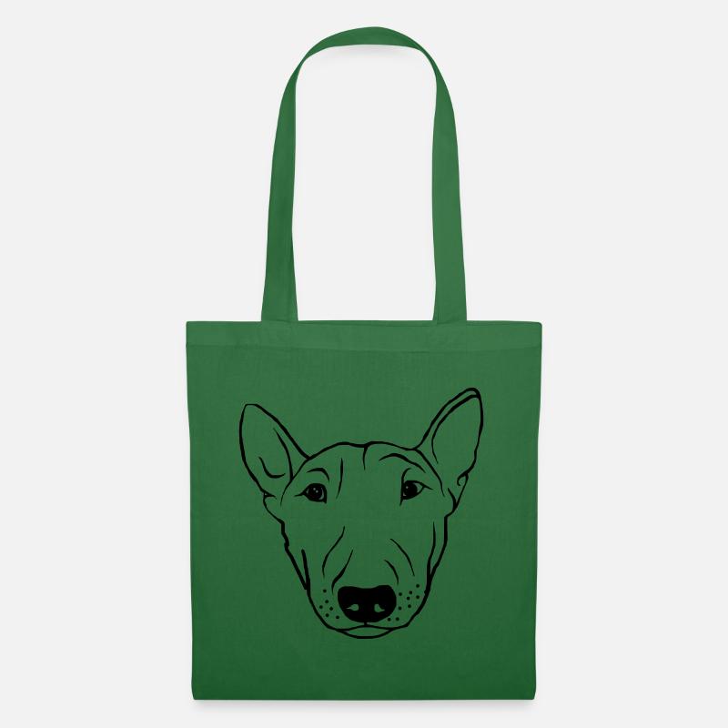 Bullterrier - Stoffbeutel - Fichte
