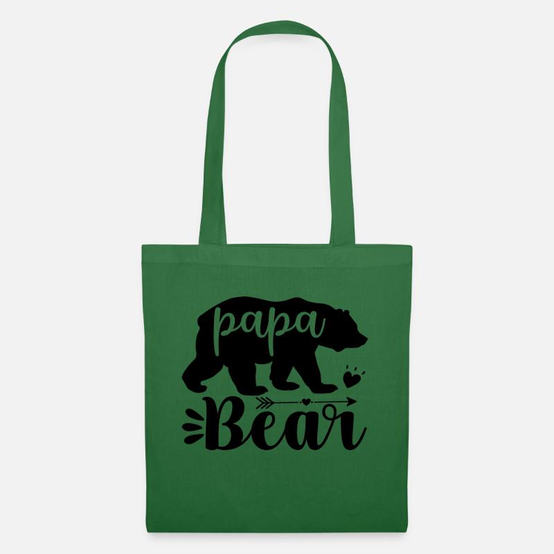 Papa Bear - Stoffbeutel - Fichte