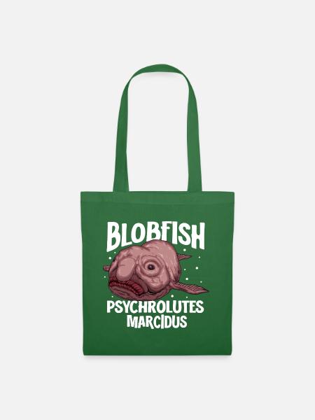 Tiefsee Monster - Blobfisch - Stoffbeutel - Fichte