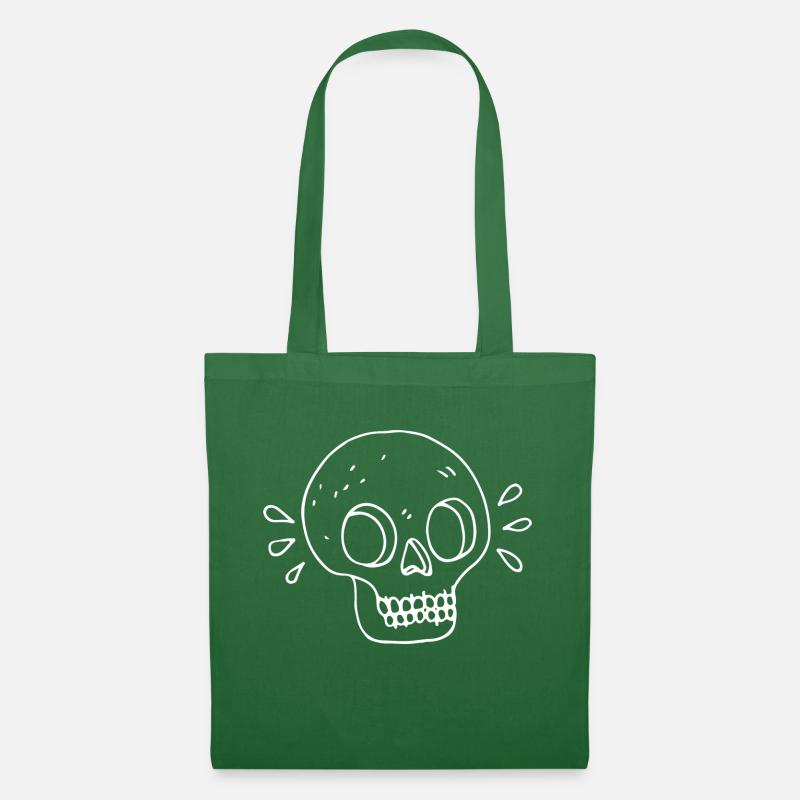 Totenkopf - Stoffbeutel - Fichte