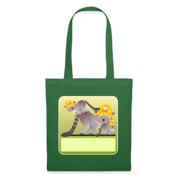 NAMENSGESCHENKE HAUSBAU - Stoffbeutel - Fichte - Vorne