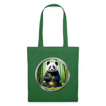 Panda Animal - Tote Bag - evergreen - Front