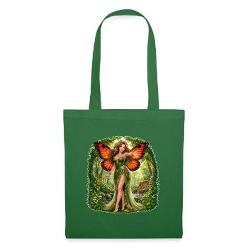 Green Fairy - Guardian of the Forest - Tote Bag - evergreen - Front