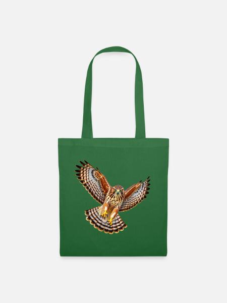 Bussard - Stoffbeutel - Fichte
