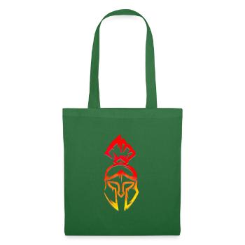 Casque sparte sketchy - Sac en tissu - vert sapin - Devant