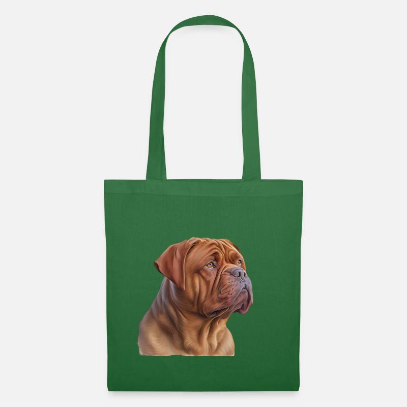 Bordeaux Dogge - Stoffbeutel - Fichte
