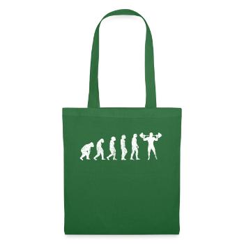 Fitness Bodybuilder Musculation Muscle Athletes - Sac en tissu - vert sapin - Devant