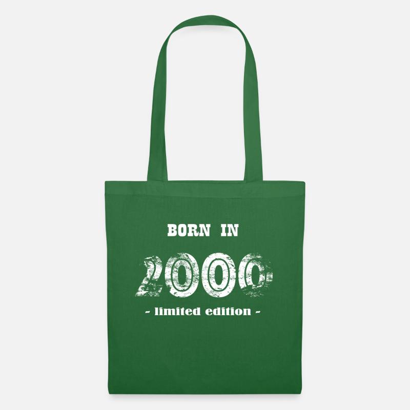 NÉ EN 2000 - édition limitée - Sac en tissu - vert sapin