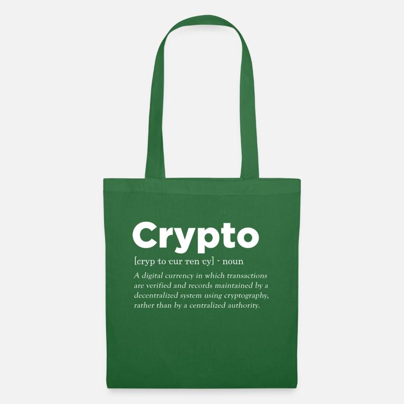 Crypto definition - Stoffbeutel - Fichte