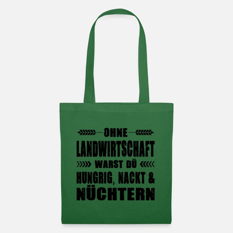 Landwirt Demo Protest Bauerndemo Bauer Traktor - Stoffbeutel - Fichte