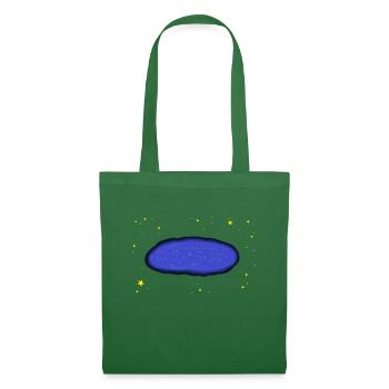 Silver dew between the stars - Tote Bag - evergreen - Front