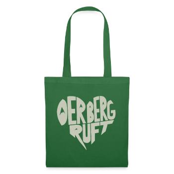 Der Berg ruft Herzdesign - Stoffbeutel - Fichte - Vorne