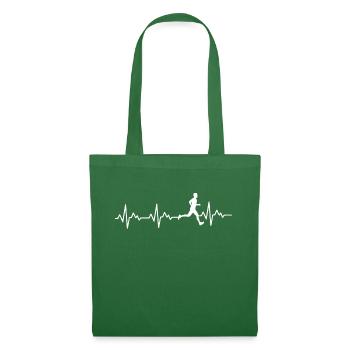 Triathlon Swim Bike Run - Tote Bag - evergreen - Front