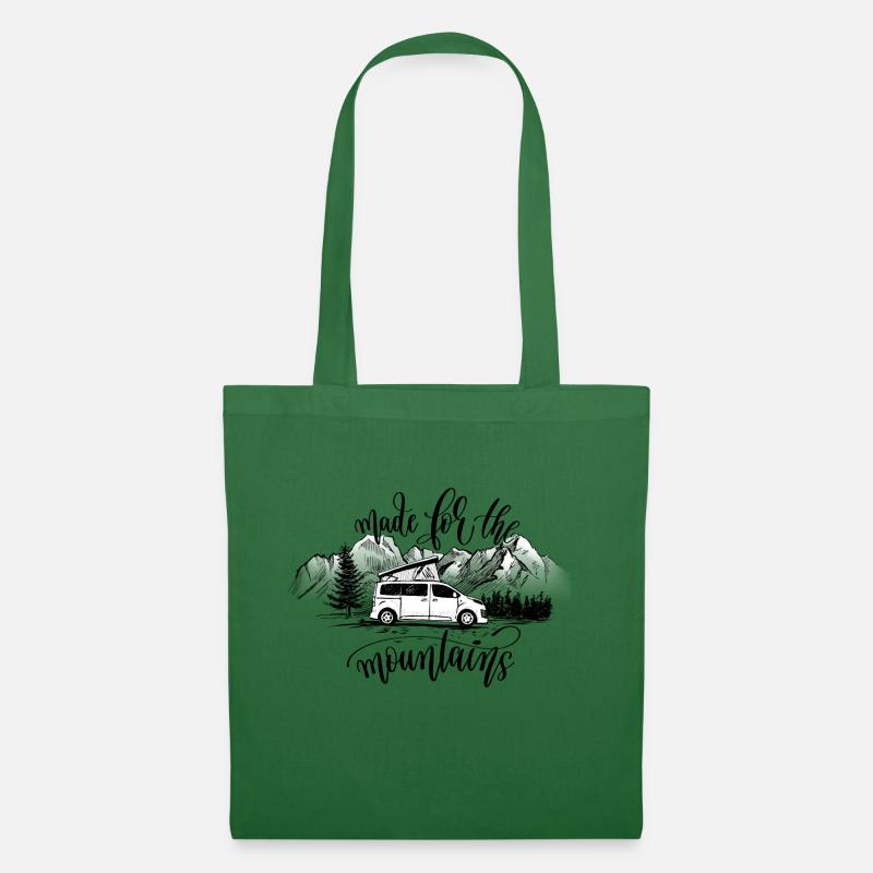Campster Van - "made for mountains" - Stoffbeutel - Fichte