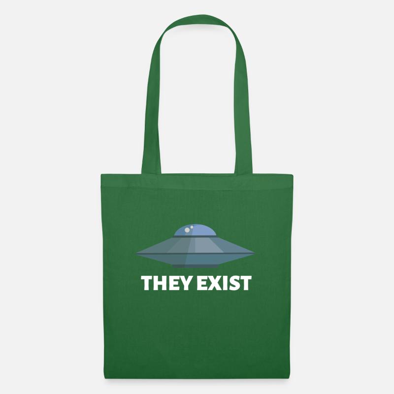 Sie existieren (UFO) - Stoffbeutel - Fichte