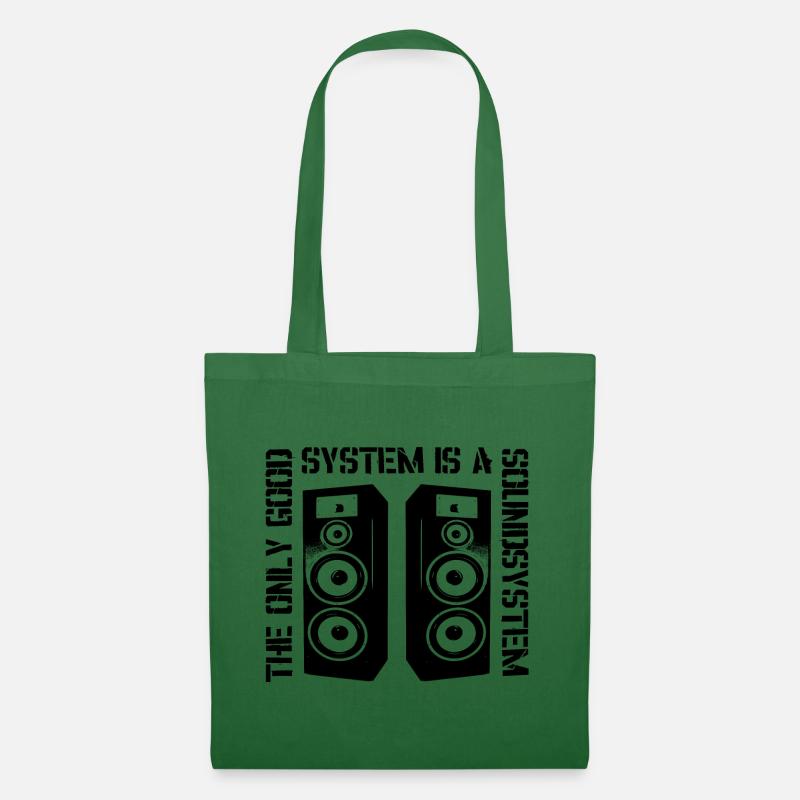 The Only Good System is a Soundsystem - Stoffbeutel - Fichte