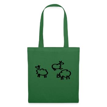 Sheep - Tote Bag - evergreen - Front