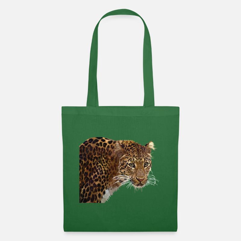 Leopard - Stoffbeutel - Fichte