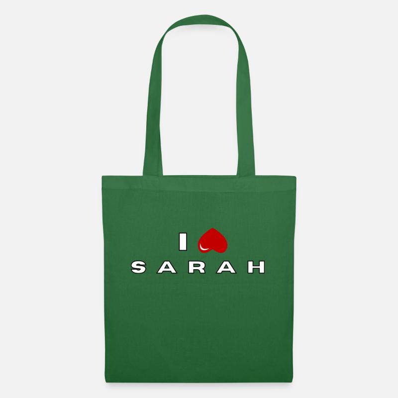 I hate Sarah - Tote Bag - evergreen