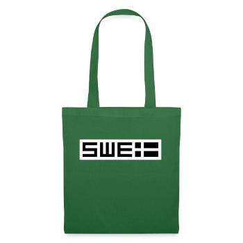Tactique suédoise - Sac en tissu - vert sapin - Devant