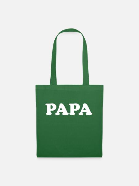 papa Vater Vati - Stoffbeutel - Fichte