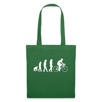 cycling evolution - Tote Bag - evergreen - Front