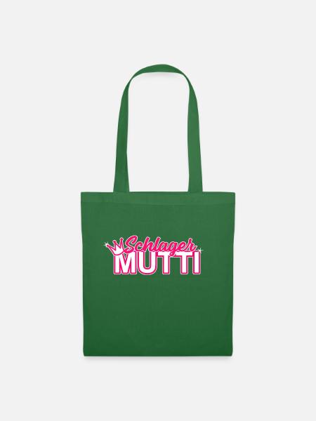 Schlager Mutti Pink Krone - Stoffbeutel - Fichte