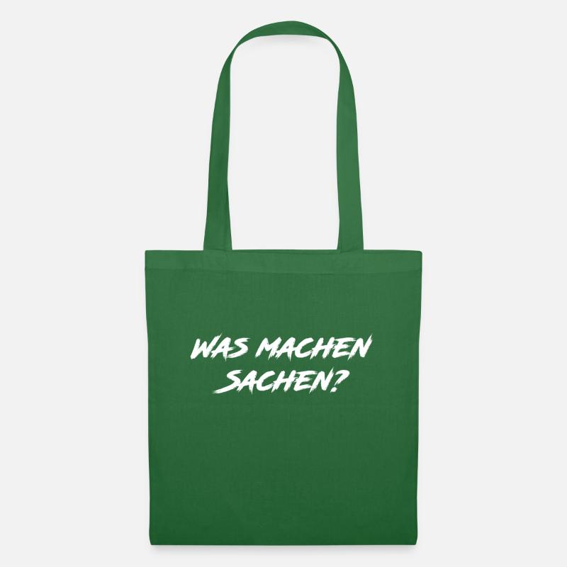 Was machen sachen White - Stoffbeutel - Fichte