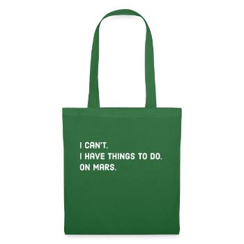 Planet Mars - Tote Bag - evergreen - Front