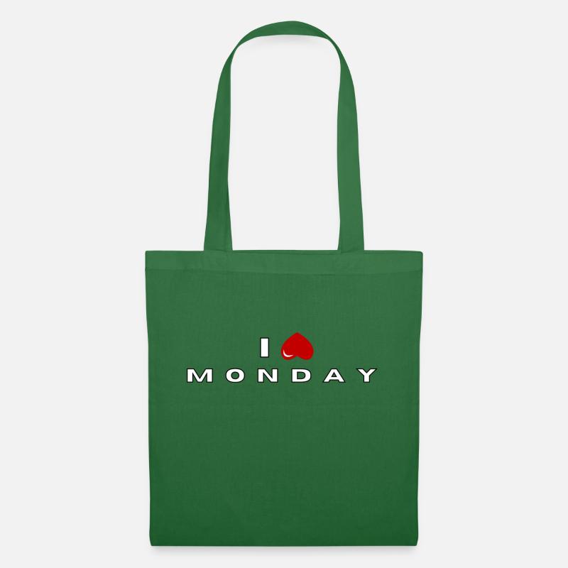 I hate Monday - Tote Bag - evergreen