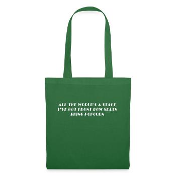 All the world popcorn - Tote Bag - evergreen - Front
