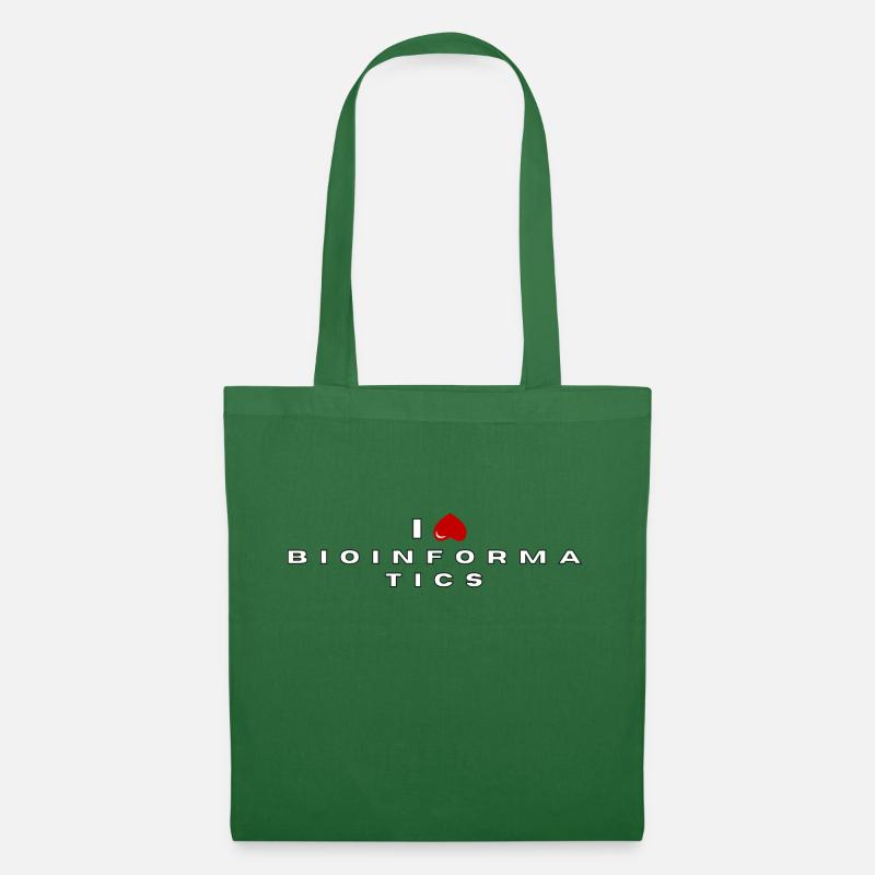 I hate Bioinformatics - Tote Bag - evergreen