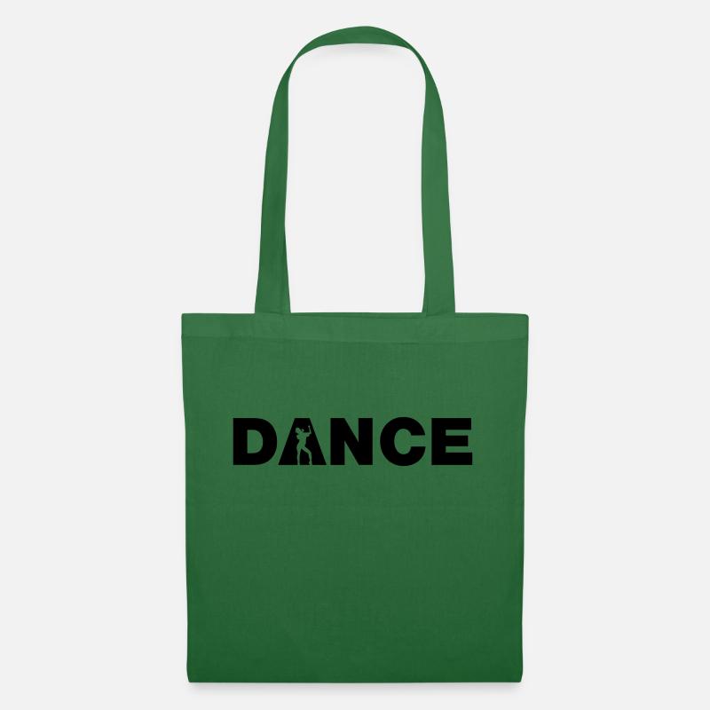 DANCE - Déclaration pour les danseurs - Sac en tissu - vert sapin