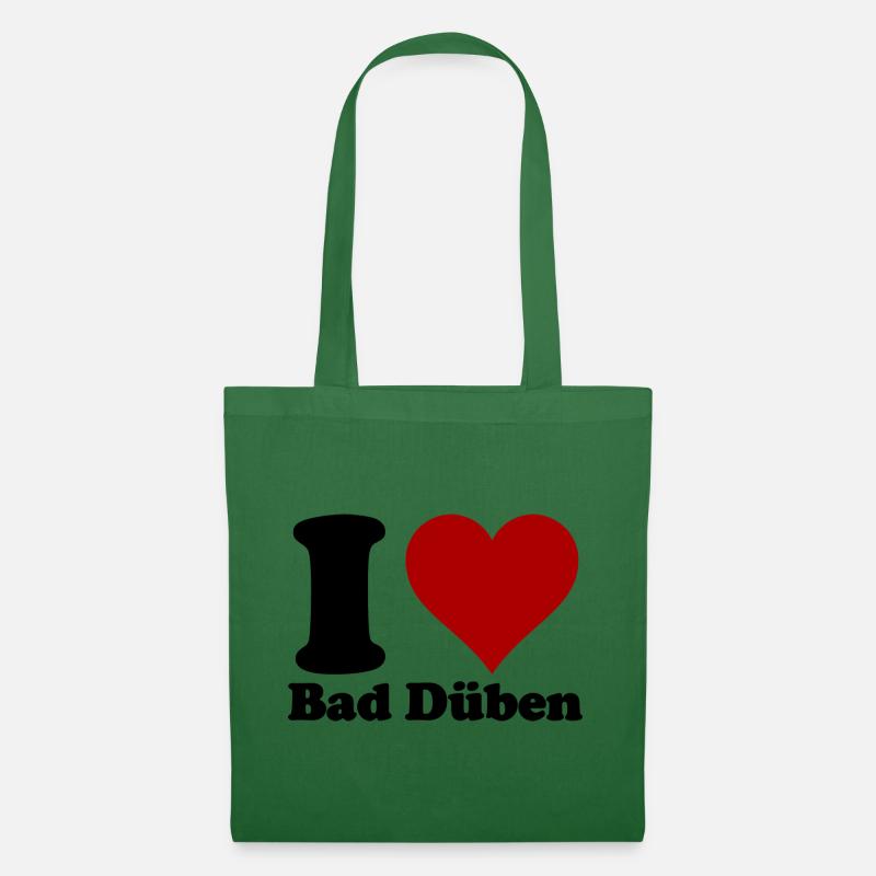 I Love Bad Düben - Stoffbeutel - Fichte