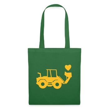 radlader_2 - Tote Bag - evergreen - Front