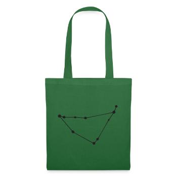 Capricorne - Sac en tissu - vert sapin - Devant