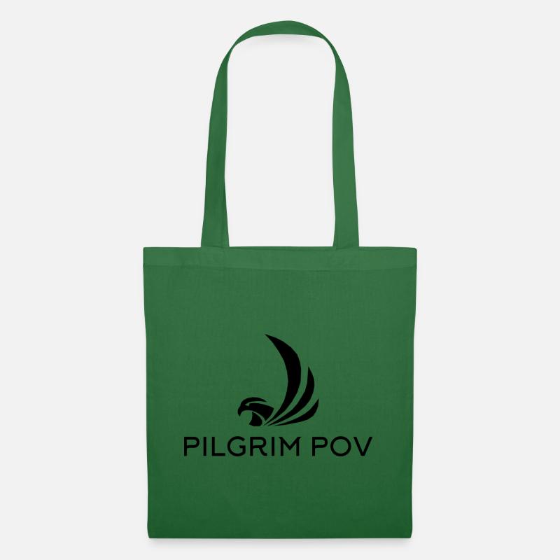 Pilgrim POV schwarzes Logo - Stoffbeutel - Fichte