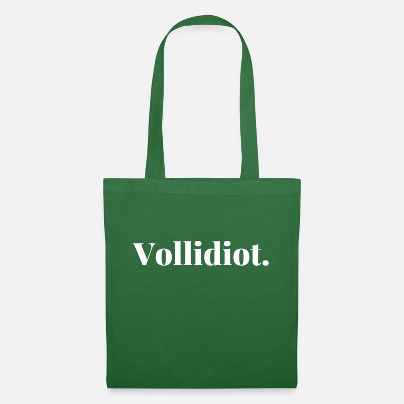 Vollidiot - Stoffbeutel - Fichte