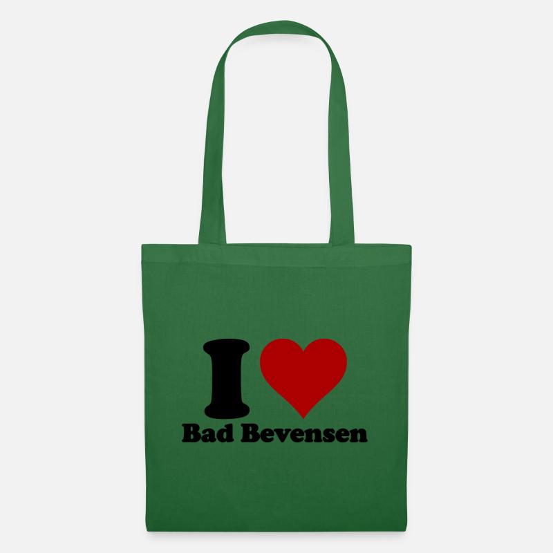 I Love Bad Bevensen - Stoffbeutel - Fichte