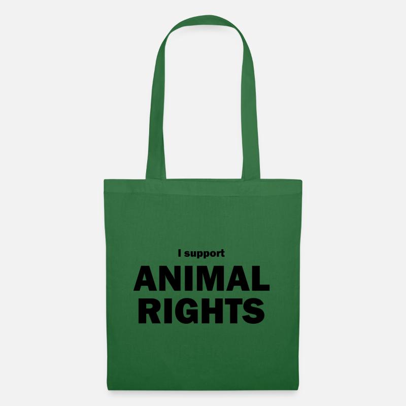 i support Animal Rights - Stoffbeutel - Fichte