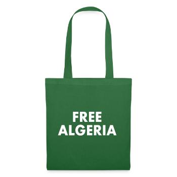 Algérie - Sac en tissu - vert sapin - Devant