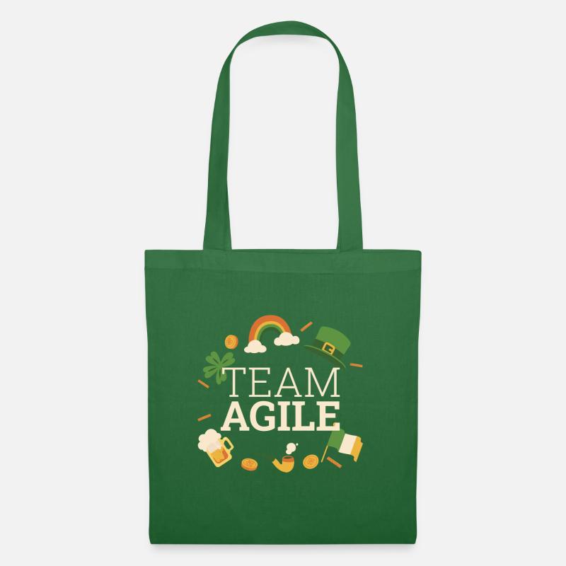 Team Agile St Patricks Day Scrum Master - Stoffbeutel - Fichte