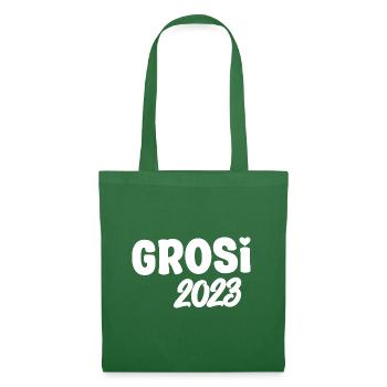 Grosi 2023 Hallo Oma Schweiz Schweizer Oma - Stoffbeutel - Fichte - Vorne