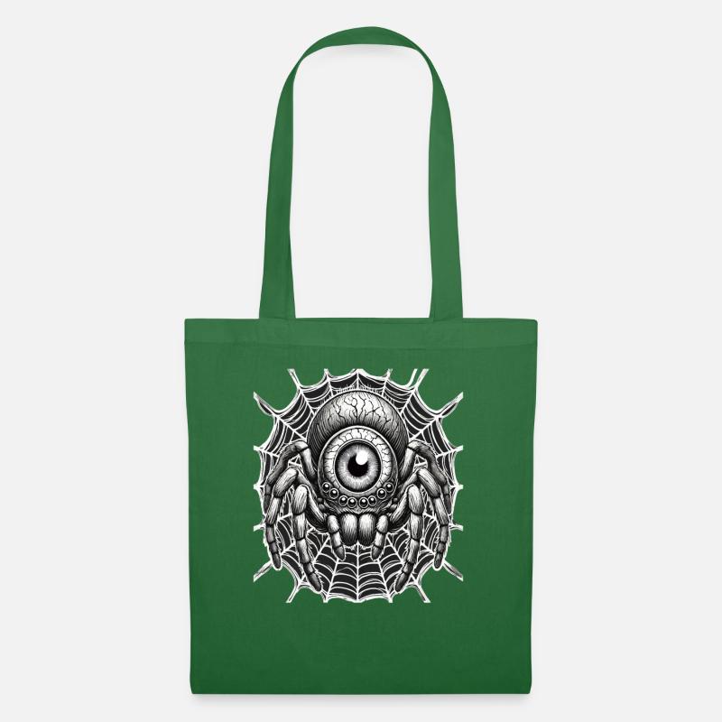 Halloween, Spinne - Stoffbeutel - Fichte