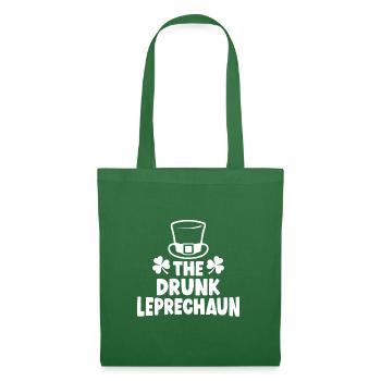 The Drunk Leprechaun - Tote Bag - evergreen - Front