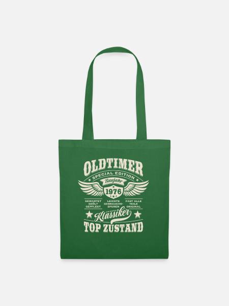 Oldtimer Baujahr 1976 - Geburtstag - Geschenk - Stoffbeutel - Fichte