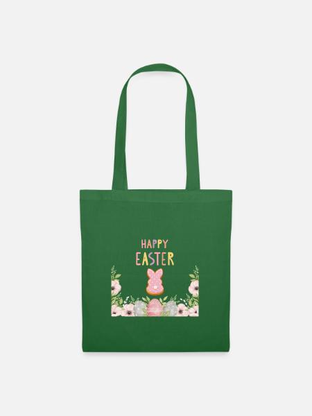 Ostern - Happy Easter Bunny - Stoffbeutel - Fichte